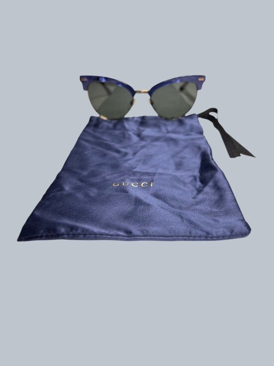 Gucci GG0055S Blue Marbled \
